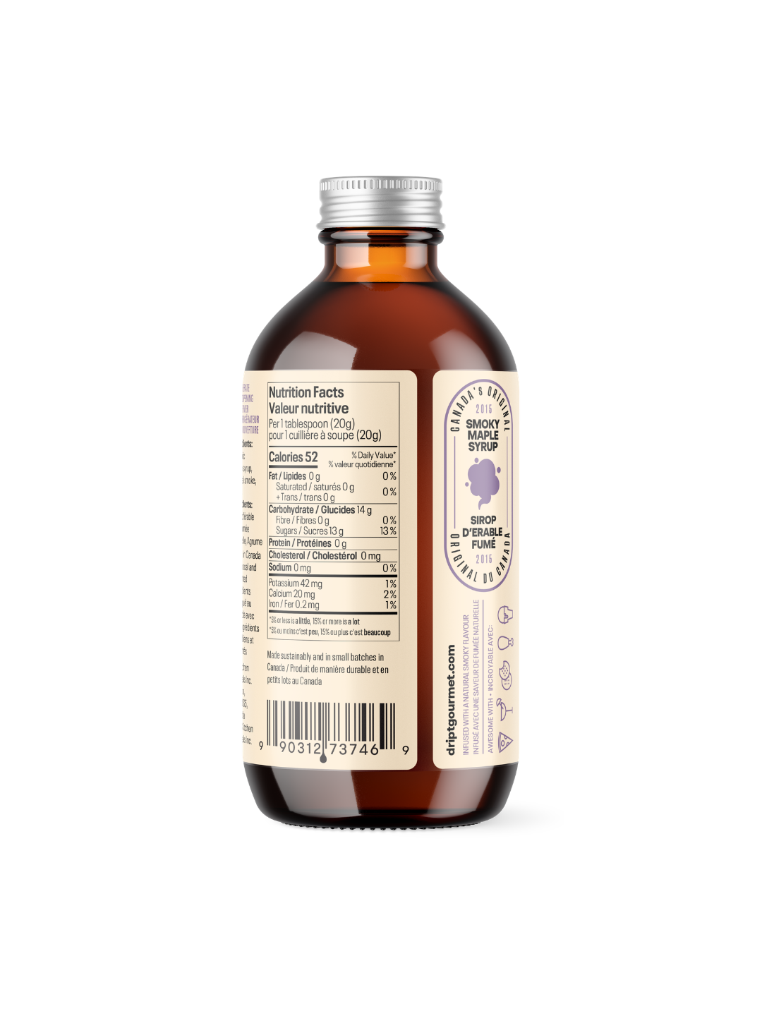 Sirop d'érable Dript Gourmet-Fumé