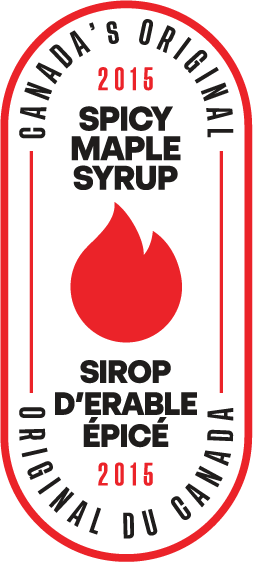 Dript Gourmet, Canada's original spicy maple syrup Seal 2015