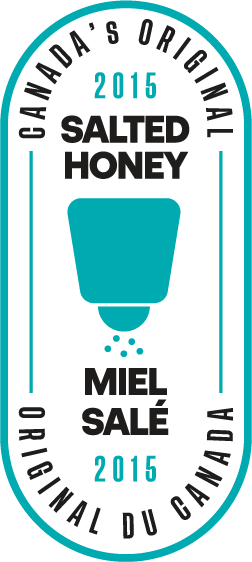 Dript Gourmet, Canada's original salted honey Seal 2015