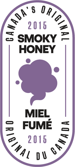 Dript Gourmet, Canada's original smoky honey Seal 2015