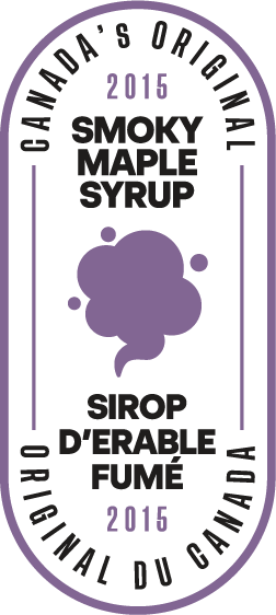 Dript Gourmet, Canada's original smoky maple syrup Seal 2015