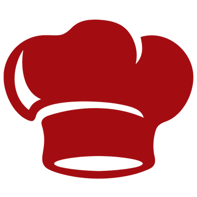 Chapeau de chef rouge représentant le miel piquant original du Canada